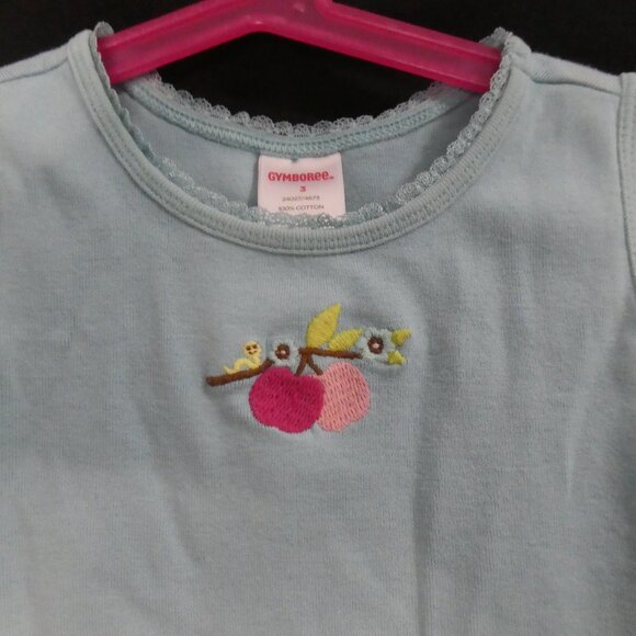 GYMBOREE | size 3 | Adorable Light Blue Sleeveless Top - Picture 5 of 13